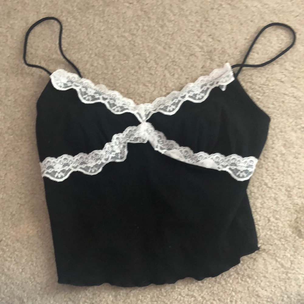 lacy tank top